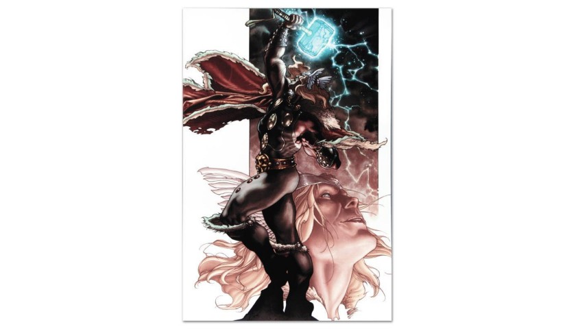 "Thor: For Asgard #3" Numbered Limited Edition Giclee on Canvas