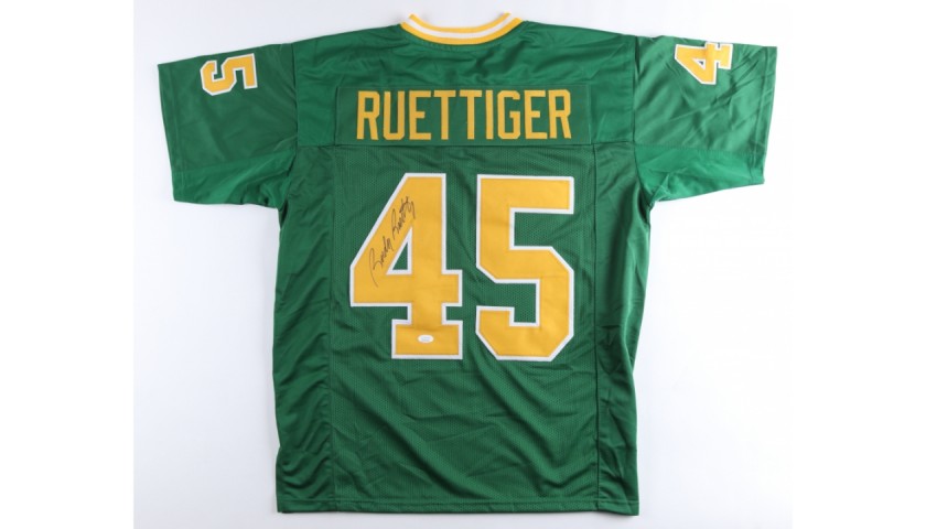 Rudy Ruettiger Signed Notre Dame Jersey
