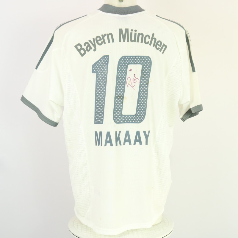 Maglia gara Makaay Bayern Monaco, 2003/04 - Autografata dalla rosa