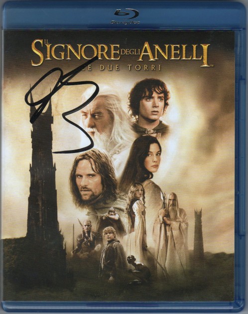 "The Lord of the Rings - The Two Towers" Blu-ray signed by Orlando Bloom