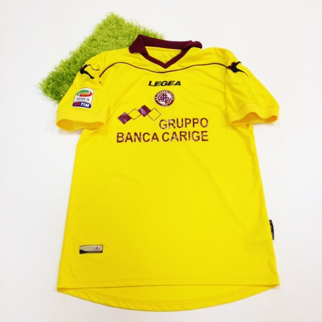 Bardi Livorno issued/worn shirt, Serie A 2013/2014