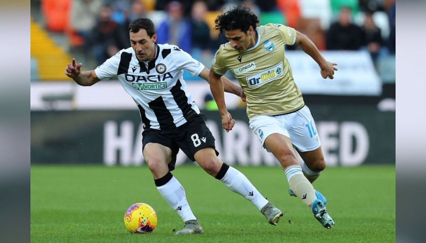 Jajalo's Special Worn Shirt, Udinese Calcio -SPAL