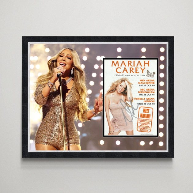 Mariah Carey Signed Display - Exclusive Works of Art: Casati arte