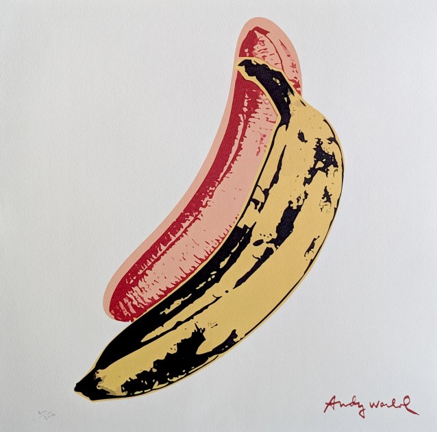 'Banana' Print by Andy Warhol