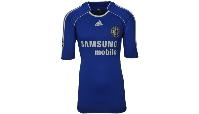 Terry's Chelsea Worn Shirt, UCL 2006/07 - CharityStars