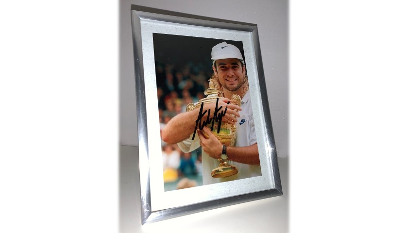 Andre Agassi Signed Photograph