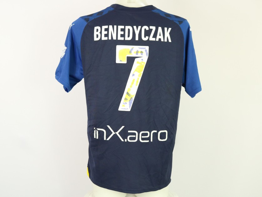 Benedyczak's Unwashed Shirt, Parma vs Catanzaro 2024 "Always With Blue"