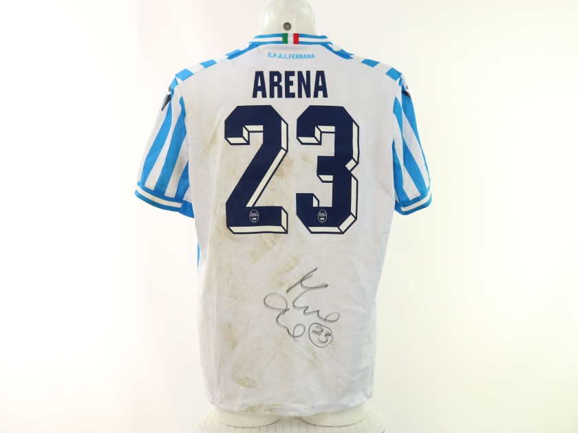 Arena's Signed Unwashed Shirt, SPAL vs Perugia 2025 