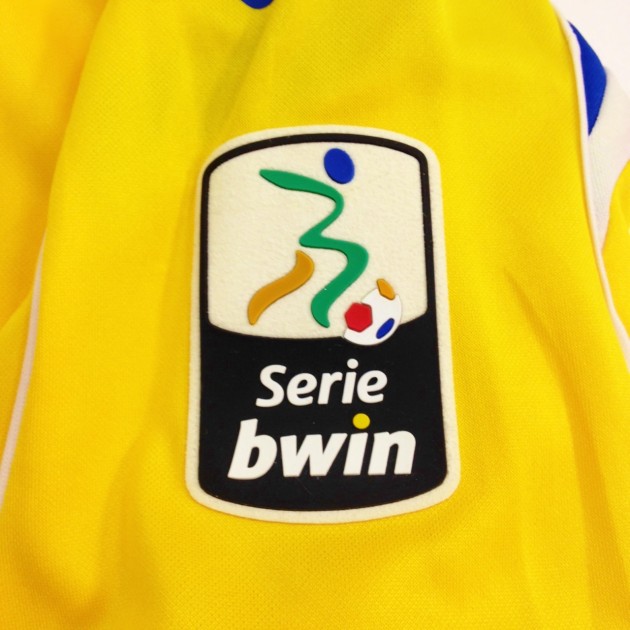 Verratti Pescara issued/worn shirt, Serie B 2012/2013