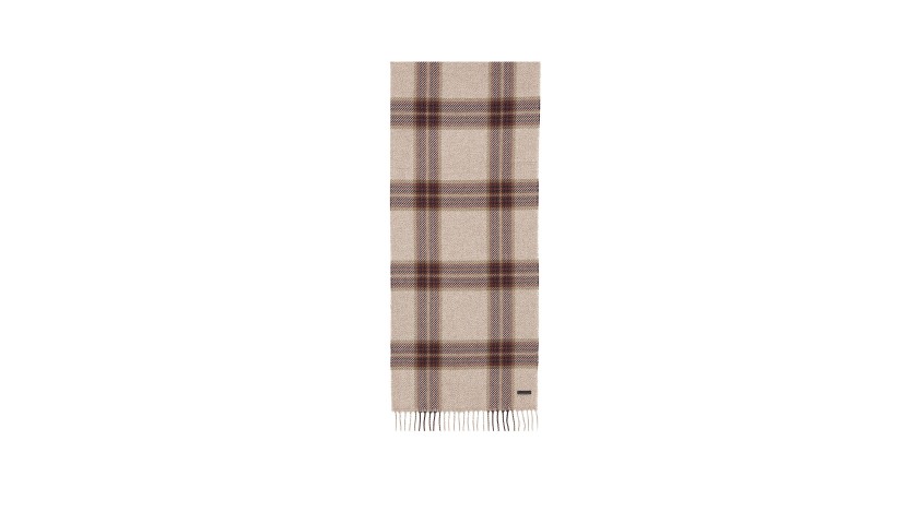 Ferragamo Double Sided Checked Scarf