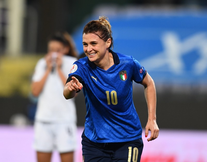 Italy Women's Match Shirt, 2011 - CharityStars