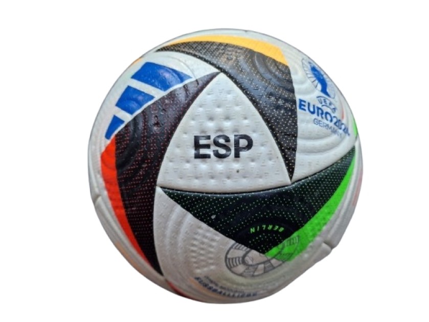 Spain Unwashed Training Match-Ball, EURO 2024