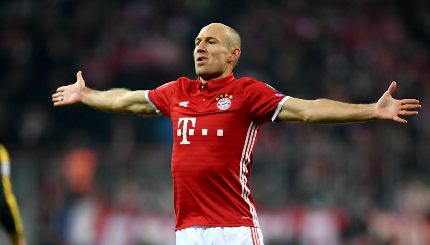 Robben's Bayern Munich Shirt, Issued/Worn CL 2016/17