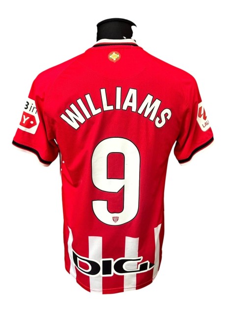 Maglia Nico Williams Unwashed Athletic Bilbao vs Real Madrid, 2023