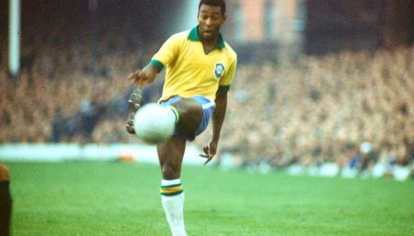 Maglia Pelé Brasile - Autografata