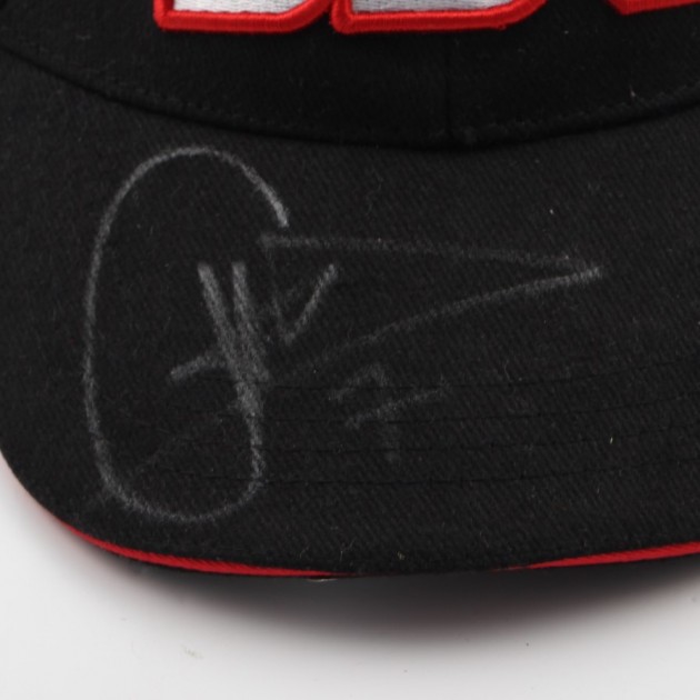 Official Superbike hat, signed by Carlo Checa