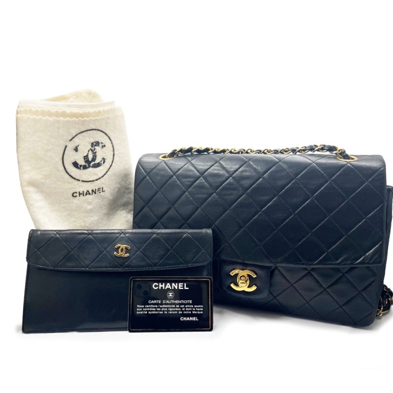 Chanel Vintage Rare Classic Shoulder Bag Set