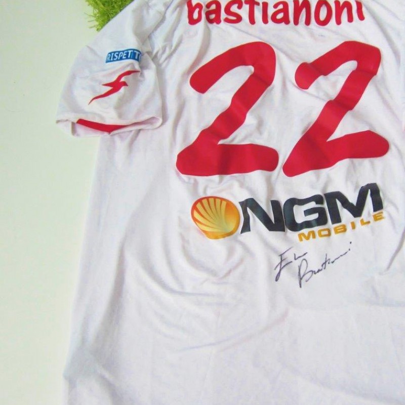 Bastianoni Varese match worn shirt, Serie B 2014/2015 - signed