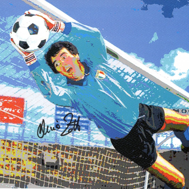 "Dino Zoff" by Gabriele Salvatore - Signed by Dino Zoff