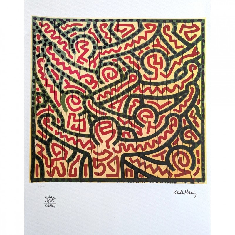 Silkscreen by Keith Haring