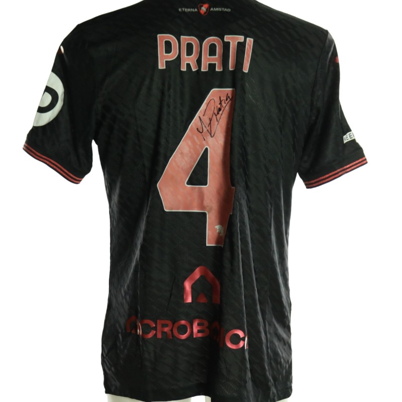 Prati's Signed Unwashed Shirt, Milan vs Torino 2026