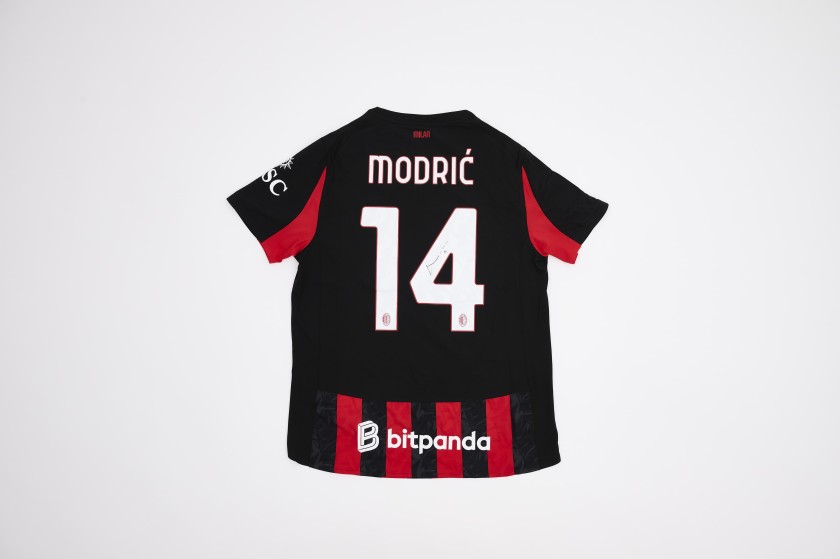 AC MILAN Maglia, 2025/26 - Autografata da Luka Modric