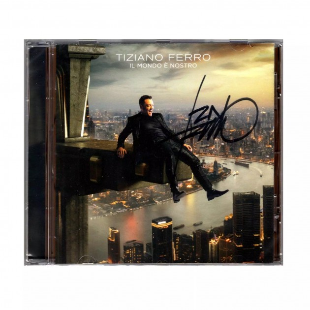 "Il mondo è nostro" CD Signed by Tiziano Ferro