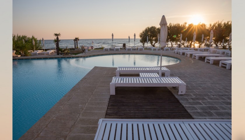 Overnight Stay for 2 at Hotel Canne Bianche in Apulia, Italy