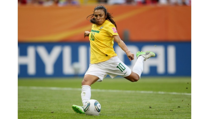 Marta's Brazil Match Shirt, 2011 