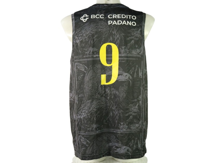 Completo Zampini Vanoli Basket Cremona, unwashed Pre-Season 2024/25 - Autografato