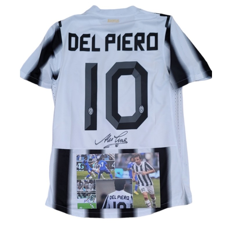  Maglia gara Del Piero, Al Hilal vs Juventus 2012 - Autografata
