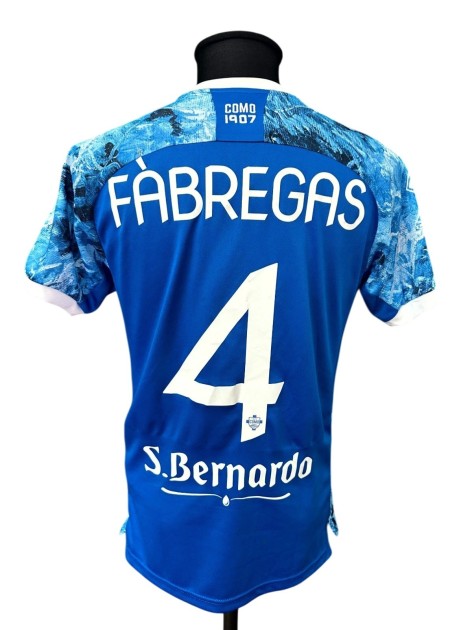 Fabregas' Match-Worn Shirt, Como vs Cosenza 2023