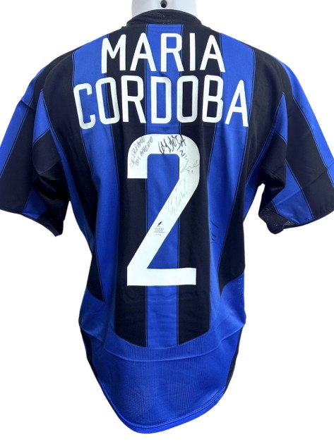 Cordoba's Inter Signed Official Shirt, 2003/04