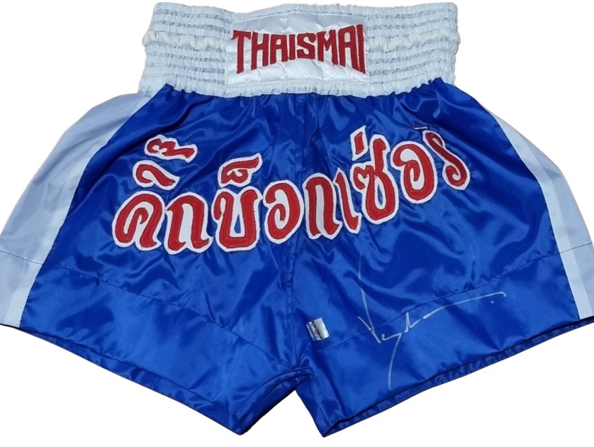 Jean Claude Van Damme's Signed MuyThai Boxing Shorts