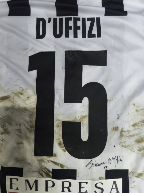 D'Uffizi's Signed Unwashed Shirt, Ascoli vs Guidonia Montecelio 2026 - Special Patch Earth Day