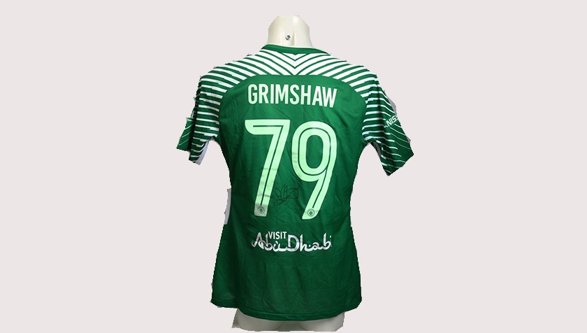 Daniel Grimshaw Match-Worn Signed Manchester Derby Shirt