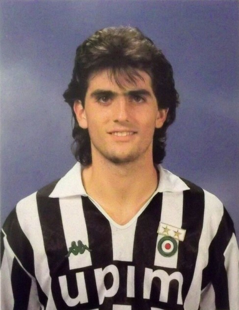 De Marchi's Juventus Worn Shirt, 1990/91