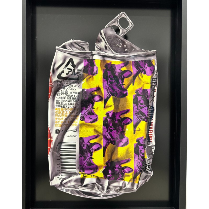 "Andy Warhol Purple Can" by Gumm