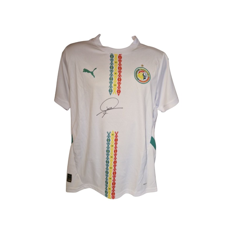 Pape Matar Sarr Signed Senegal 2024-25 Football Shirt