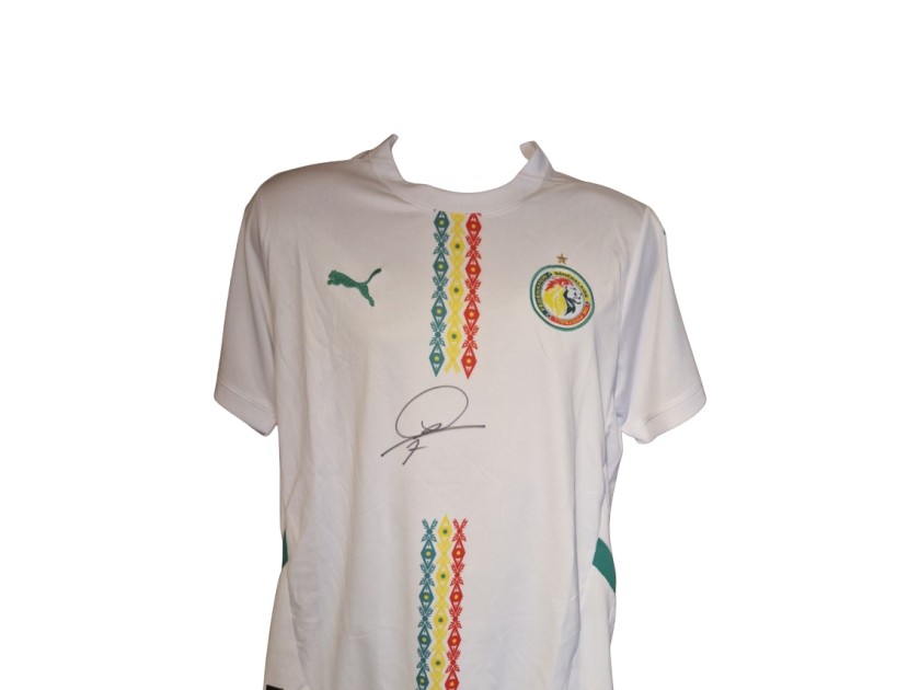 Pape Matar Sarr Signed Senegal 2024-25 Football Shirt