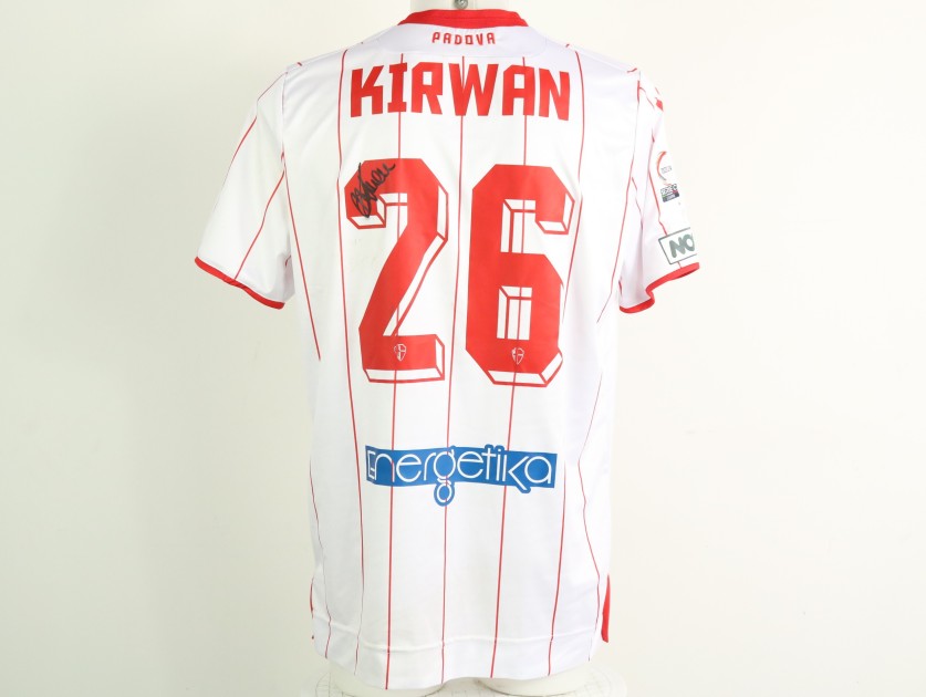 Maglia Kirwan unwashed Padova vs Giana Erminio 2023 - Autografata