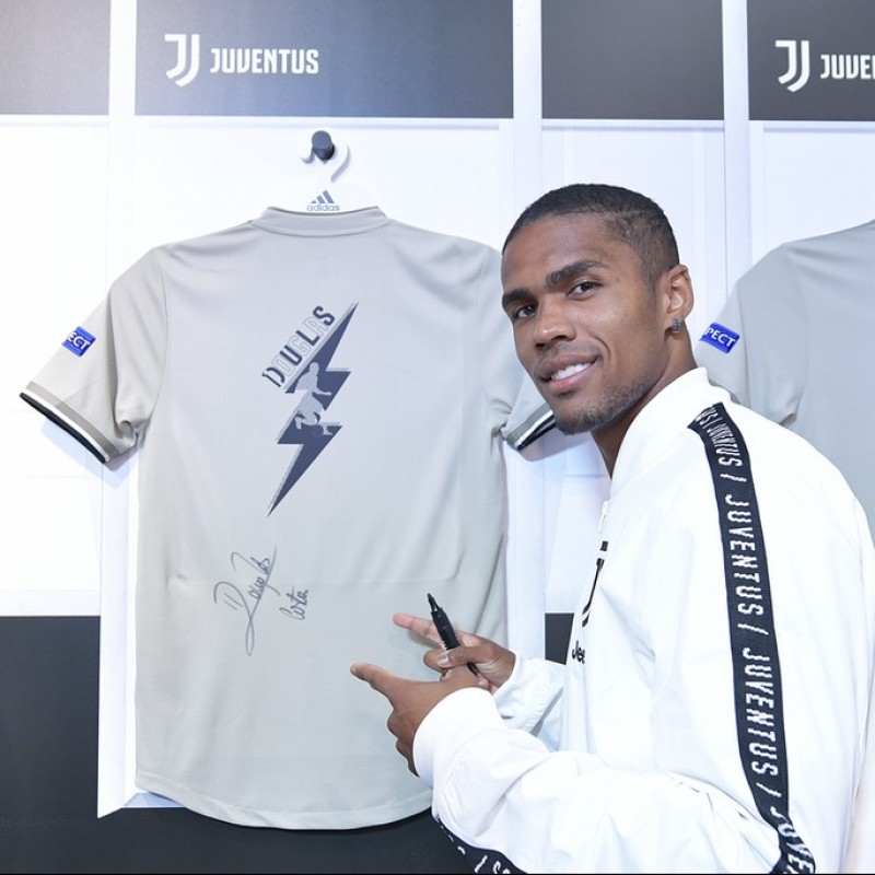 Costa's Juventus "Here to Create" Signed Shirt