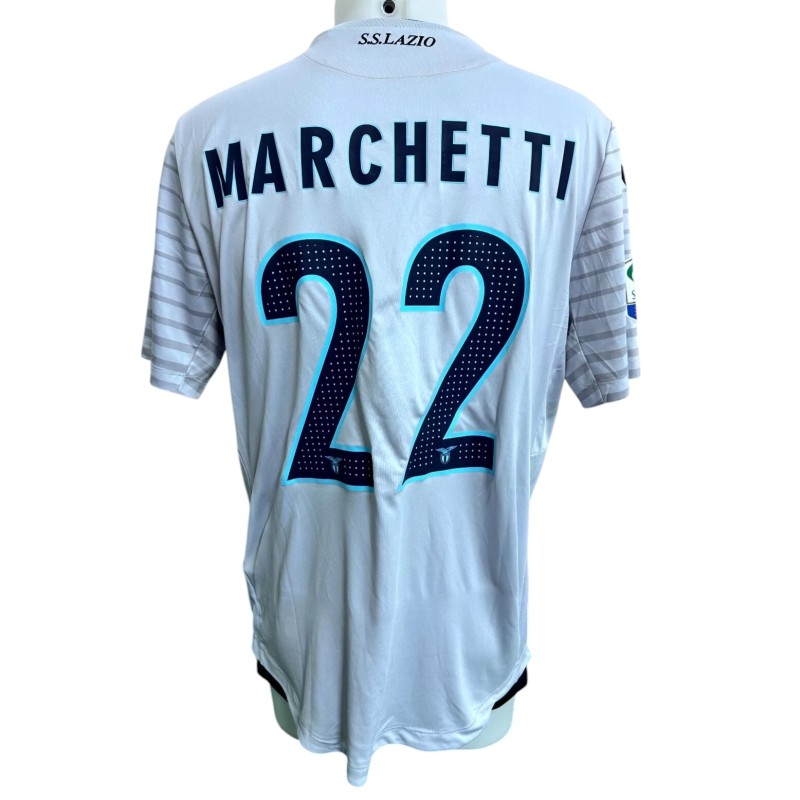 Marchetti's Unwashed Shirt, Lazio vs Juventus 2016 - Special Patch for Amatrice