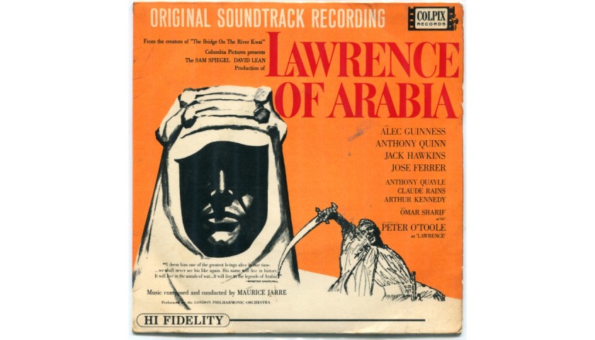 "Lawrence of Arabia" Vinyl Single, 1963