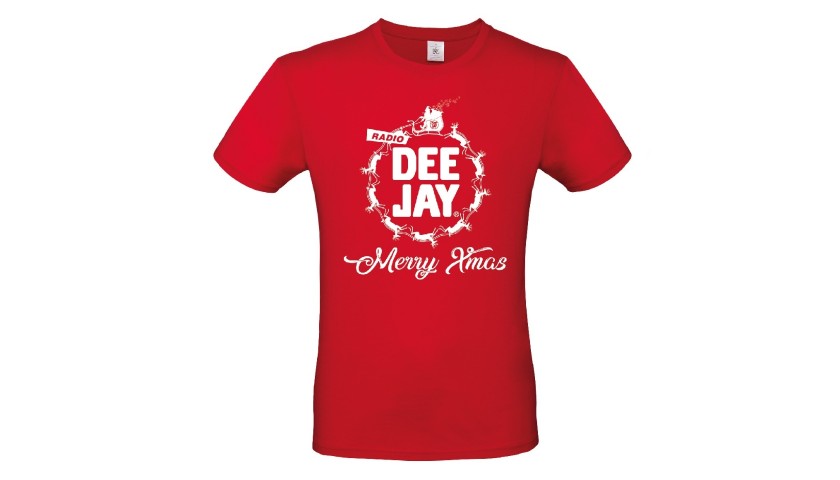 Official Radio DeeJay T-Shirt - Signed by the deejays - Size M
