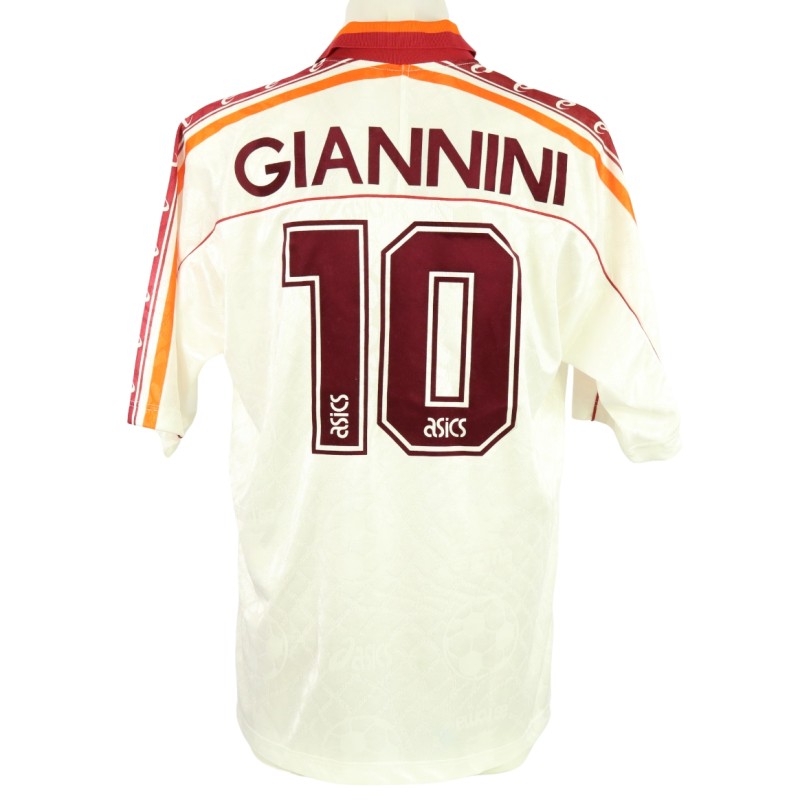 Giannini AS Roma Match Shirt, 1995/96