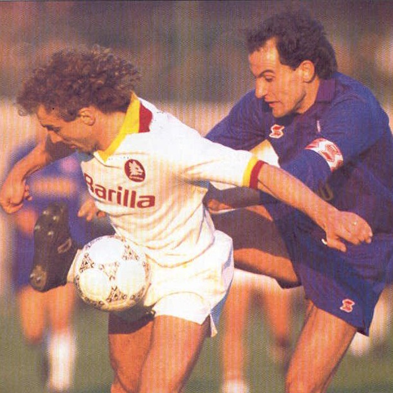 Battistini's Official Fiorentina Kit, 1988/89