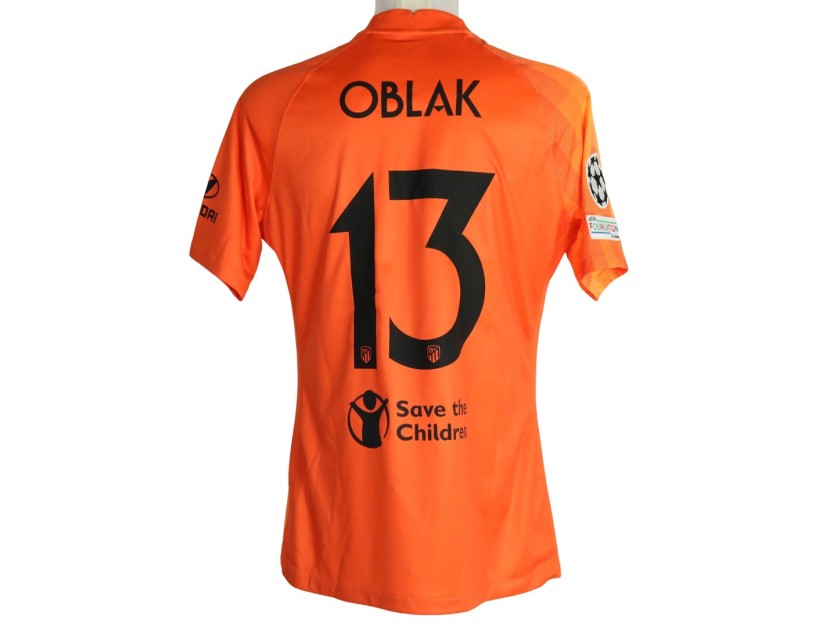 Maglia Gara Oblak Atletico Madrid, UCL 2019/20