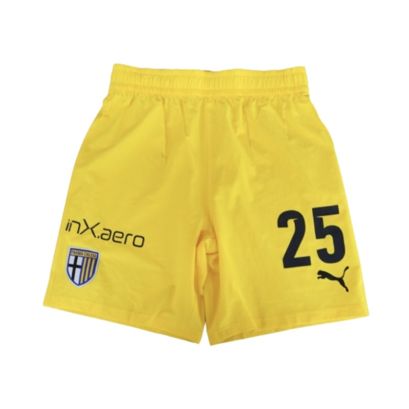 Pantaloncini Ambrosi unwashed Parma vs Lazio 2024