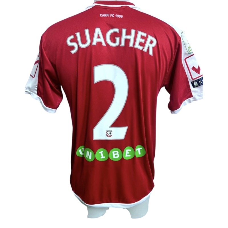 Suagher's Carpi Match-Worn Shirt, 2018/19